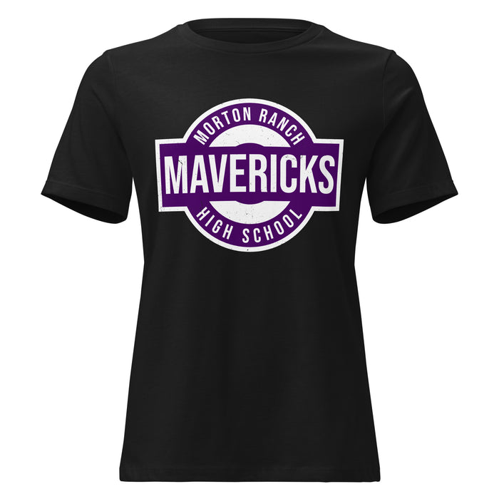 Morton Ranch High School Mavericks Women's Relaxed Fit T-shirt 011