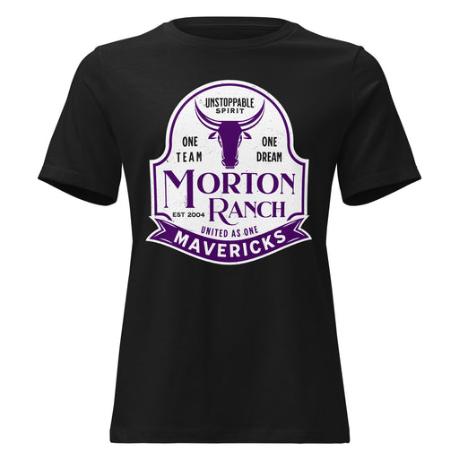 Morton Ranch High School Mavericks Women's Relaxed Fit T-shirt 219