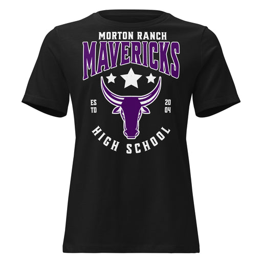 Morton Ranch High School Mavericks Women's Relaxed Fit T-shirt 213