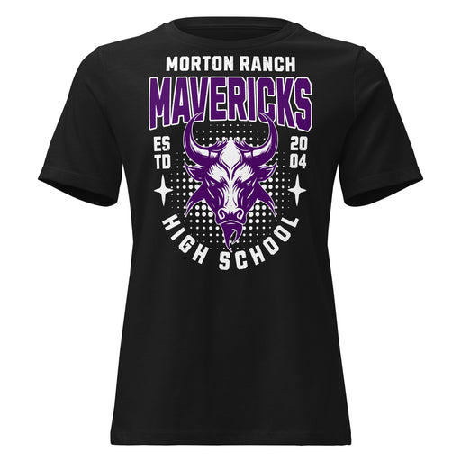 Morton Ranch High School Mavericks Women's Relaxed Fit T-shirt 204