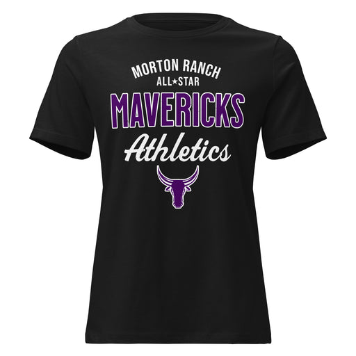 Morton Ranch High School Mavericks Women's Relaxed Fit T-shirt 034
