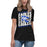 Student wearing New Caney High School Eagles Women's Relaxed Fit T-shirt 223