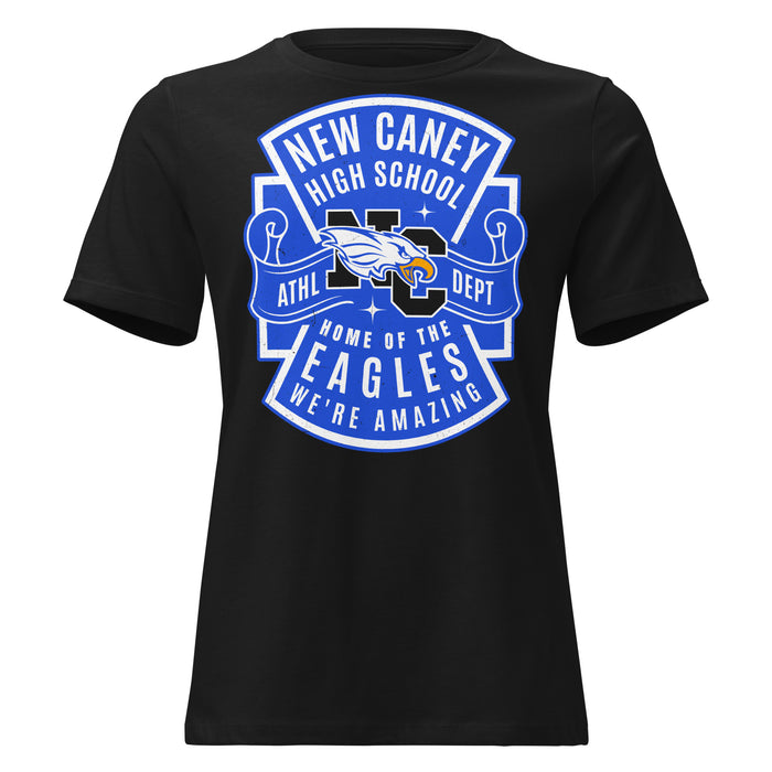 New Caney High School Eagles Women's Relaxed Fit T-shirt 207