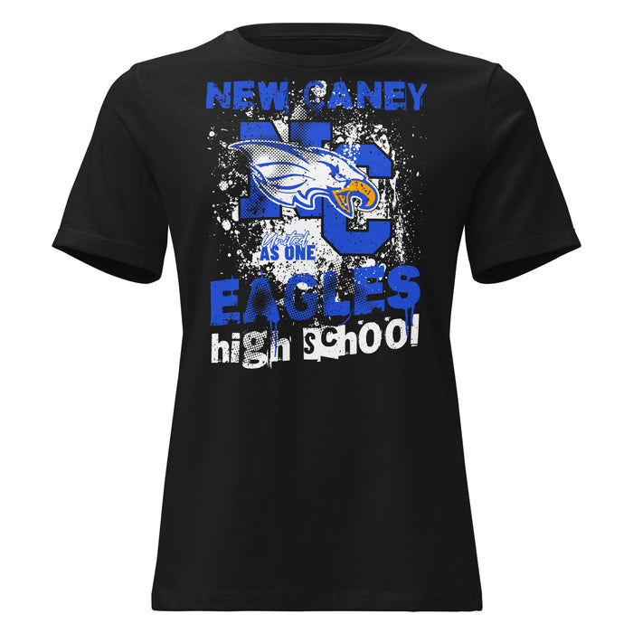 New Caney High School Eagles Women's Relaxed Fit T-shirt 205