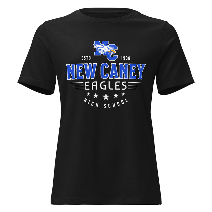 New Caney High School Eagles Women's Relaxed Fit T-shirt 217