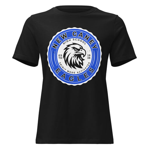 New Caney High School Eagles Women's Relaxed Fit T-shirt 216