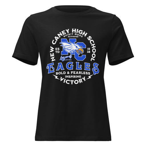 New Caney High School Eagles Women's Relaxed Fit T-shirt 206