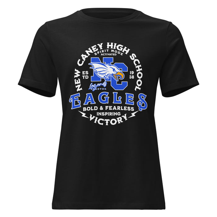 New Caney High School Eagles Women's Relaxed Fit T-shirt 206