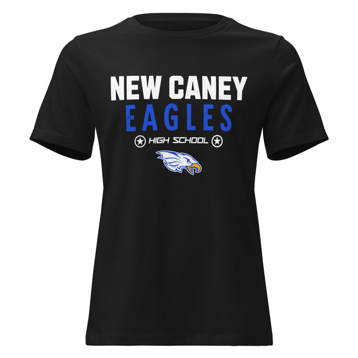 New Caney High School Eagles Women's Relaxed Fit T-shirt 003
