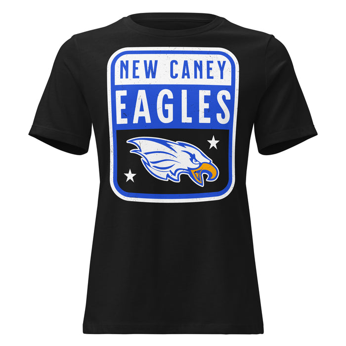 New Caney High School Eagles Women's Relaxed Fit T-shirt 001