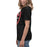 Side view of Martin High School Warriors Women's Relaxed Fit T-shirt 225