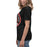 Side view of Martin High School Warriors Women's Relaxed Fit T-shirt 220