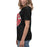 Side view of Martin High School Warriors Women's Relaxed Fit T-shirt 239