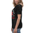 Side view of Martin High School Warriors Women's Relaxed Fit T-shirt 208