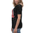 Side view of Martin High School Warriors Women's Relaxed Fit T-shirt 212