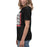 Side view of Martin High School Warriors Women's Relaxed Fit T-shirt 235