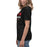 Side view of Martin High School Warriors Women's Relaxed Fit T-shirt 003