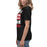 Side view of Martin High School Warriors Women's Relaxed Fit T-shirt 231