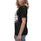 Side view of Morton Ranch High School Mavericks Women's Relaxed Fit T-shirt 219