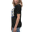 Side view of New Caney High School Eagles Women's Relaxed Fit T-shirt 223