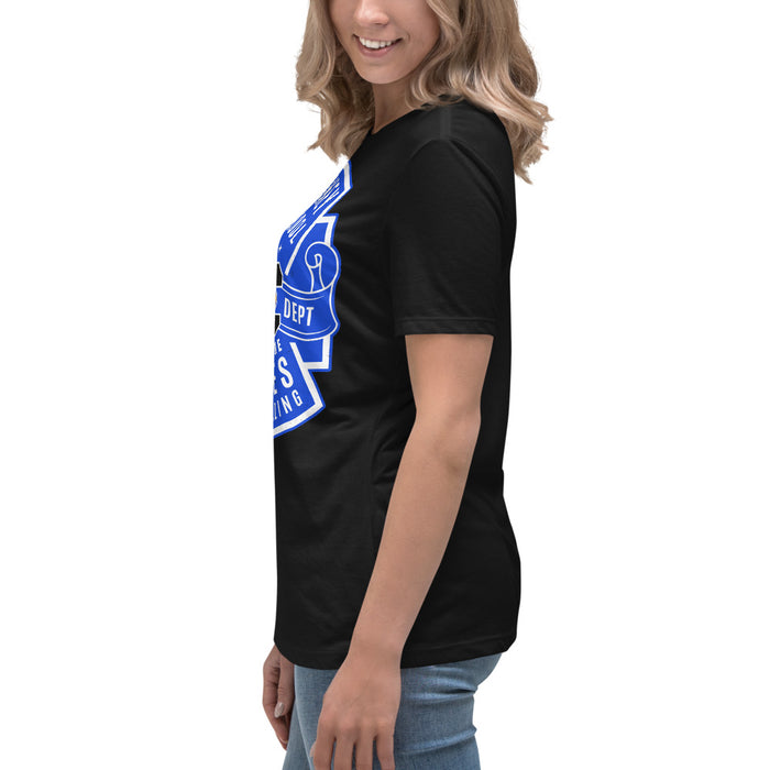 Side view of New Caney High School Eagles Women's Relaxed Fit T-shirt 207