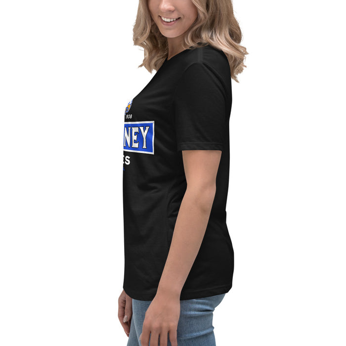 Side view of New Caney High School Eagles Women's Relaxed Fit T-shirt 202