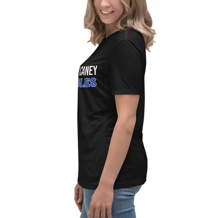 Side view of New Caney High School Eagles Women's Relaxed Fit T-shirt 200