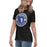 Side view of St. Frederick High School Warriors Women's Black T-shirt 203