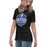 Side view of St. Frederick High School Warriors Women's Black T-shirt 209