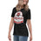 Side view of Tomball High School Cougars Women's Black T-shirt 219