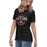 Side view of Tomball High School Cougars Women's Black T-shirt 211