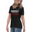 Side view of Tomball High School Cougars Women's Black T-shirt 024