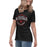 Side view of Westfield High School Mustangs Women's Black T-shirt 211