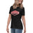 Side view of Westfield High School Mustangs Women's Black T-shirt 009