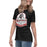 Side view of Westfield High School Mustangs Women's Black T-shirt 219