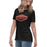 Side view of Caney Creek High School Panthers Women's Black T-shirt 009