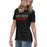 Side view of Caney Creek High School Panthers Women's Black T-shirt 024