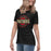 Side view of Caney Creek High School Panthers Women's Black T-shirt 011