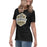 Side view of Conroe High School Tigers Women's Black T-shirt 209