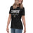 Side view of Conroe High School Tigers Women's Black T-shirt 003