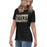 Side view of Cypress Park High School Tigers Women's Black T-shirt 098
