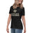 Side view of Cypress Park High School Tigers Women's Black T-shirt 233