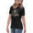 Side view of Cypress Park High School Tigers Women's Black T-shirt 221