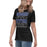 Side view of Dekaney High School Wildcats Women's Black T-shirt 237