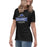 Side view of Dekaney High School Wildcats Women's Black T-shirt 202