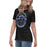 Side view of Dekaney High School Wildcats Women's Black T-shirt 229