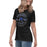 Side view of Dekaney High School Wildcats Women's Black T-shirt 201