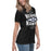 Side view of Hebron High School Hawks Women's Relaxed Fit T-shirt 210
