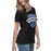 Side view of Hebron High School Hawks Women's Relaxed Fit T-shirt 221