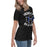 Side view of Hebron High School Hawks Women's Relaxed Fit T-shirt 228